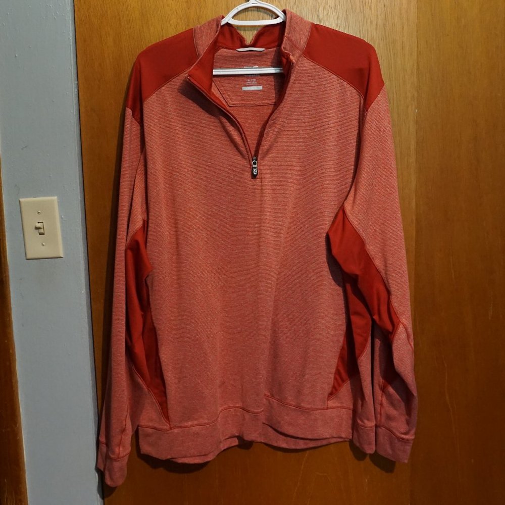 Cutter & Buck Performance Jacket - Extra Large Red Golf Pullover